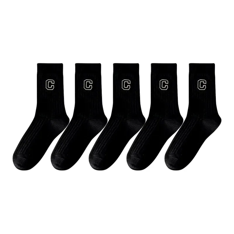 Mulong Family Mid Calf Socks Women's 5 Pack-10