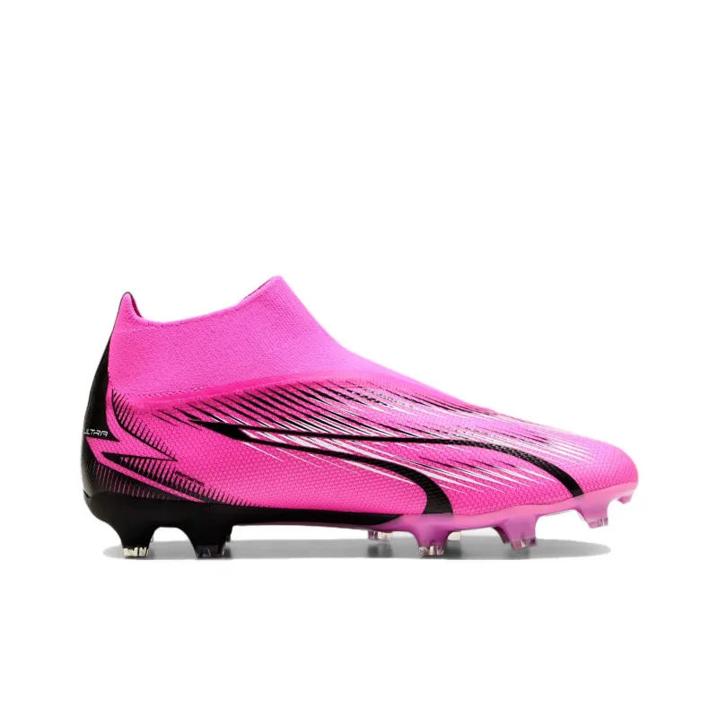 PUMA Ultra Match Anti Slip Wear Resistant Soccer Shoes Men's Pink-1