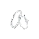 Bowknot Couple Rings