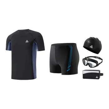 PEAK Swimming Sets Polyester Spandex Polyamide Hot Spring Men's