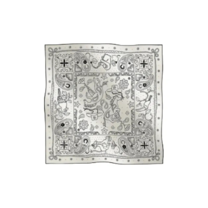 HERMES Silk Scarves Women's Multicolor-5