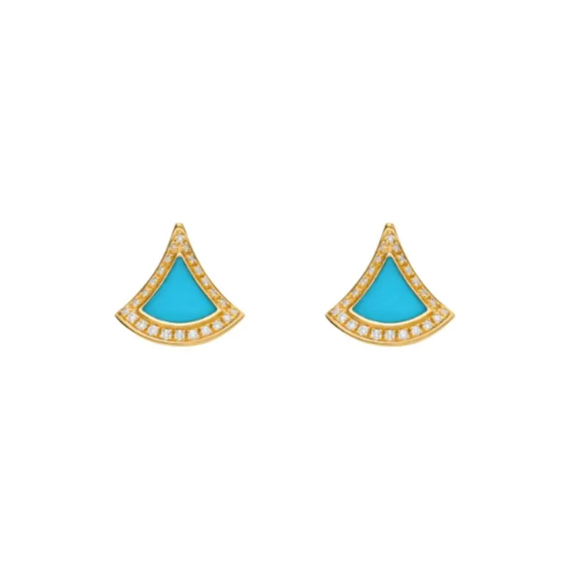 BVLGARI 18K Gold Earrings Women's Gold-0