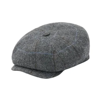 STETSON Wool Berets Unisex Gray