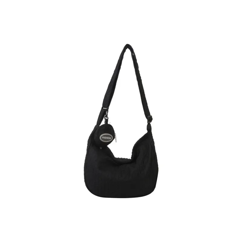 BALANG Canvas Shoulder Bag Women's Yellow/White/Light Blue/Black/Pink/Light Yellow-9