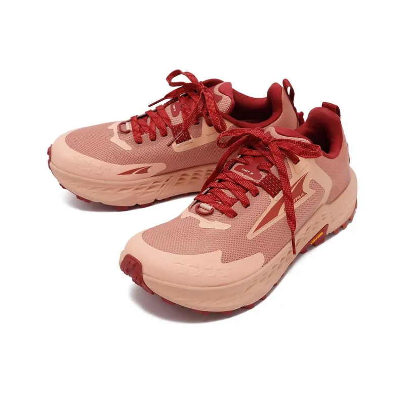 Altra TIMP 5 Anti-Slip Wear-Resistant Low-Top Casual Running Shoes Women's Pink Brown-1