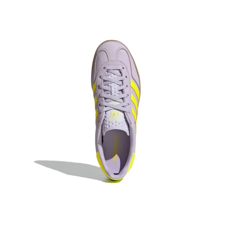 Adidas Gazelle Indoor Silver Dawn Solar Yellow Women's-2