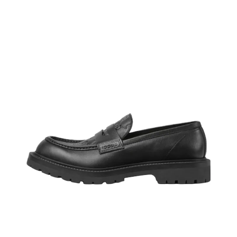 GUCCI Loafers Men Black-0