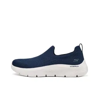 Skechers WOMEN'S GO WALK Breathable Lightweight Low-Top Casual Shoes Women's Blue White
