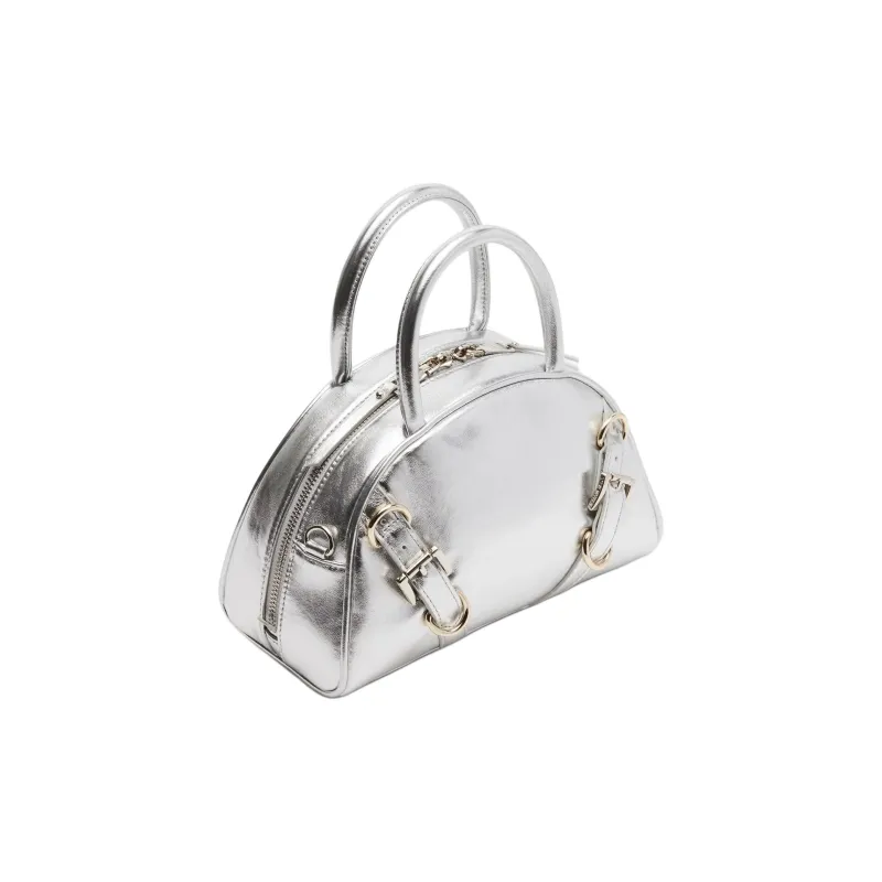 STEVE MADDEN Synthetic Material Handbag Shoulder Bag Crossbody Bag Regular Women's Silver-1