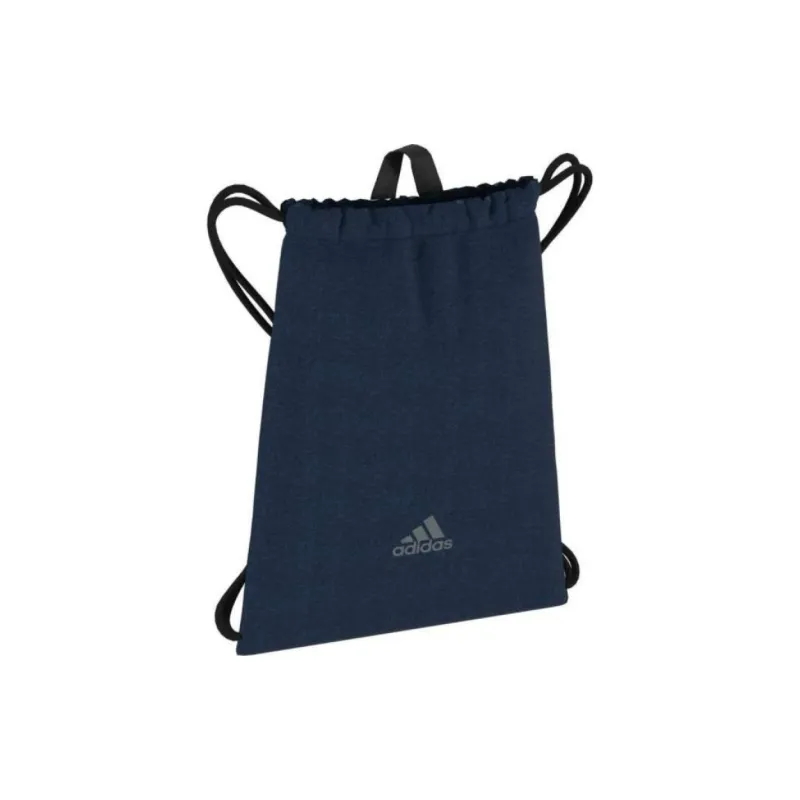 Adidas Linen Drawstring Bag Backpack Regular Unisex Marine Blue-3