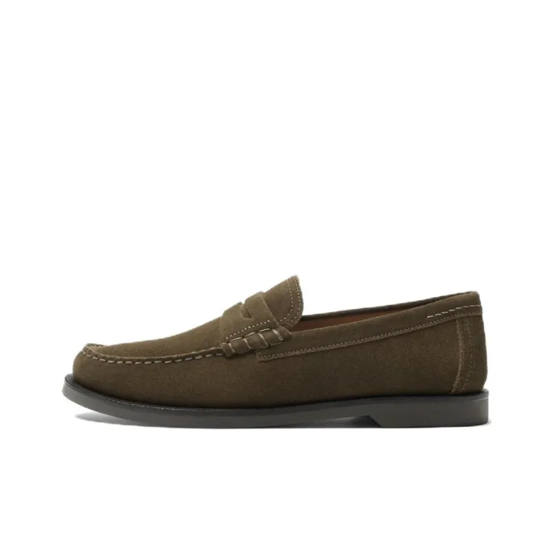 ZARA Loafers Men Green-0