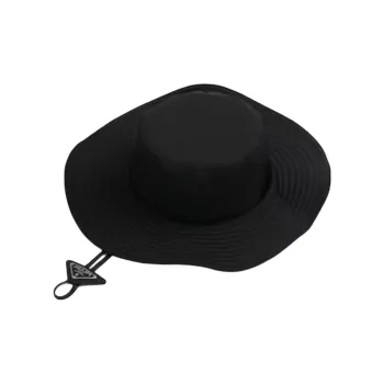 PRADA Recycled Nylon Bucket Hats Women's Black
