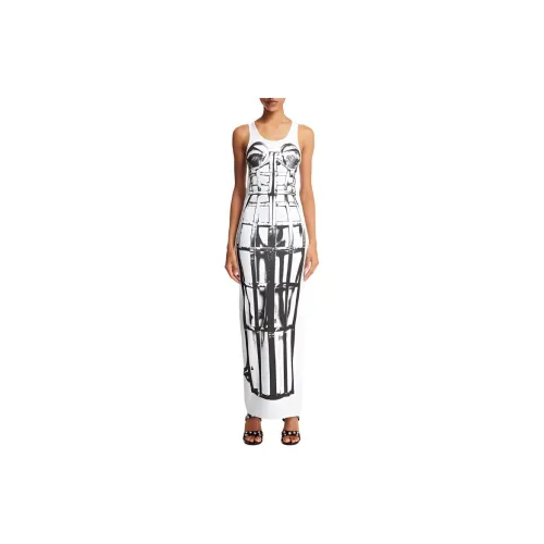 Jean Paul Gaultier Sleeveless Dresses Women's White