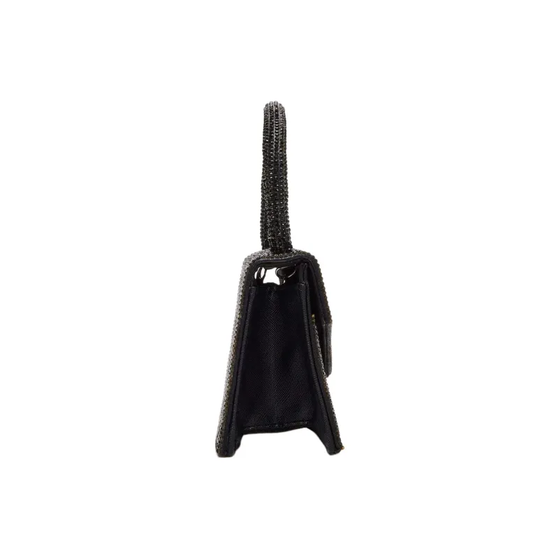 STEVE MADDEN Synthetic Material Shoulder Bag Crossbody Bag Handbag Women's Black-1