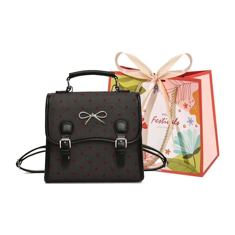 Cwatcun PU Backpack Regular Women's Multicolor-9