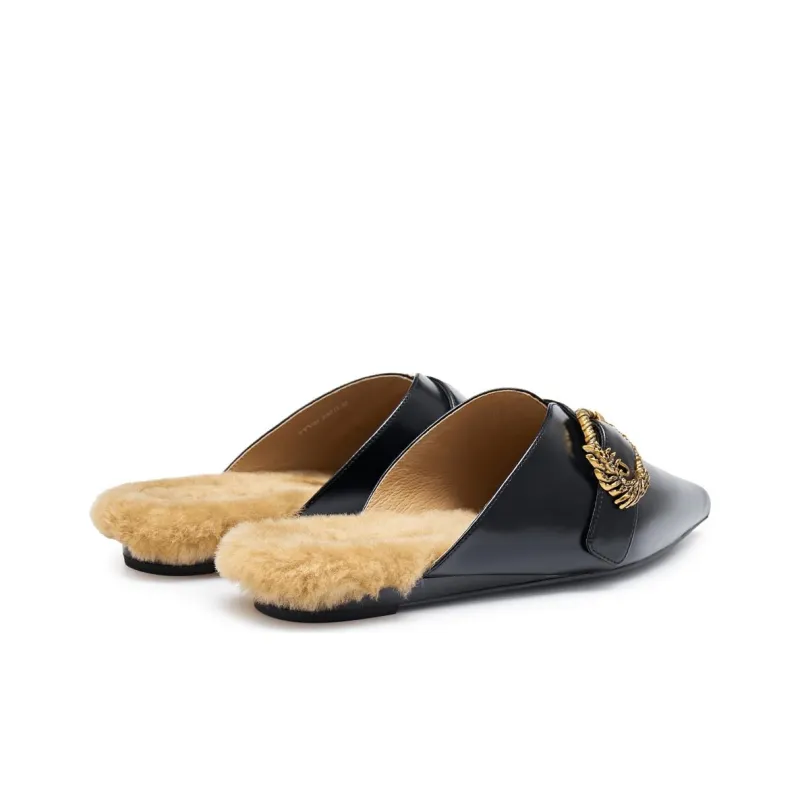 Joypeace Rubber Sole Slip Resistant Abrasion Resistant Closed Toe Slippers Women's-2