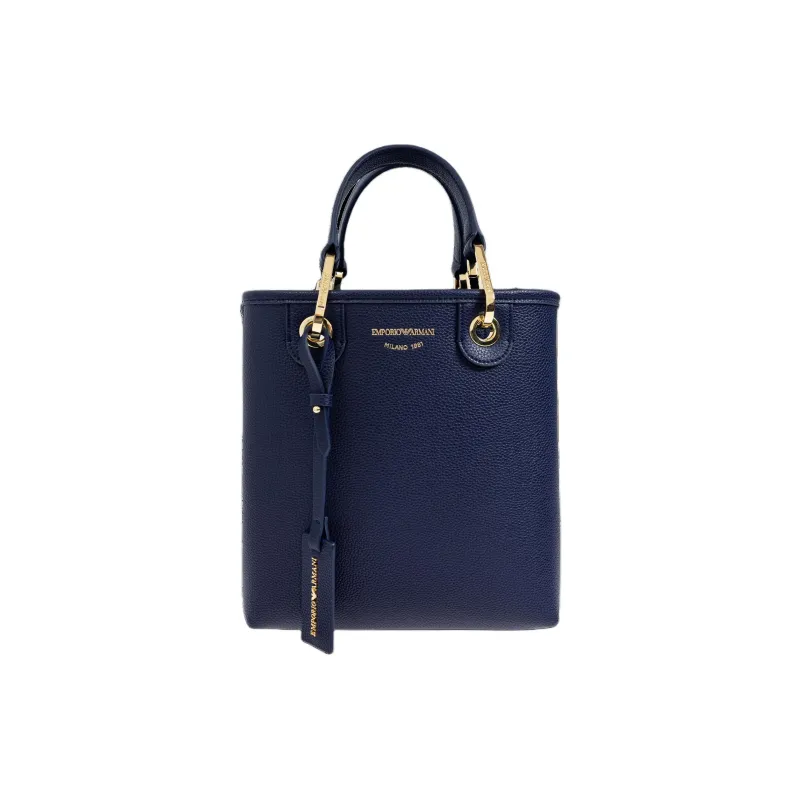 EMPORIO ARMANI Polyurethane Handbag Women's Navy-0