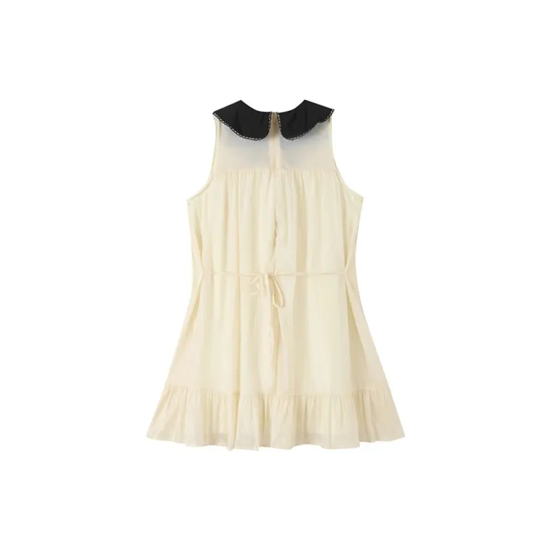Incolore Sleeveless Dress Women's Apricot-1