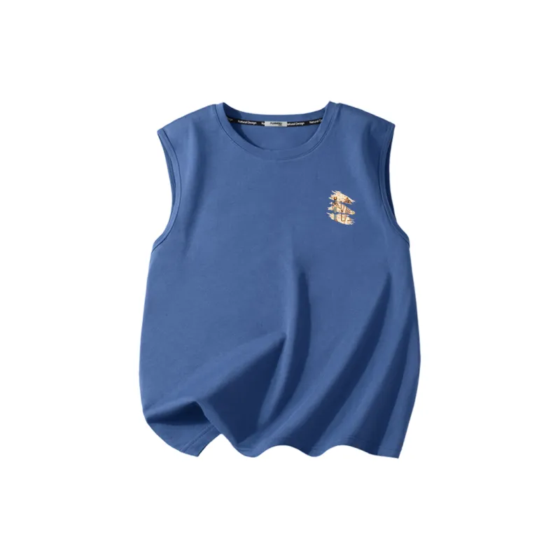 HUANQIU Tank Tops Unisex-7