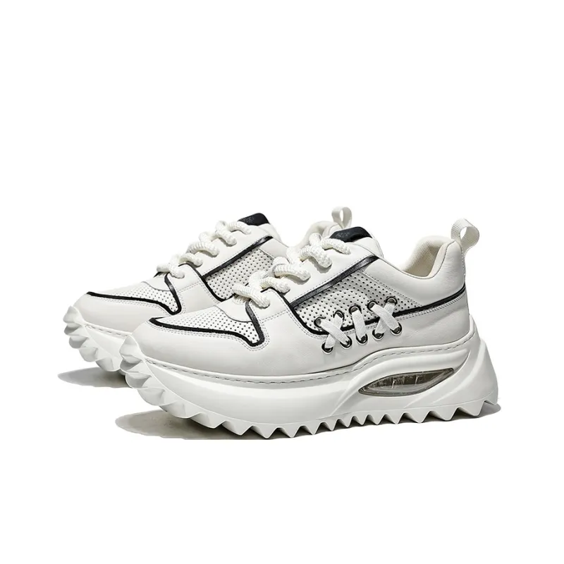 JANE HARLOW Breathable Lightweight Height Increasing Low Top Chunky Sneakers Unisex-2