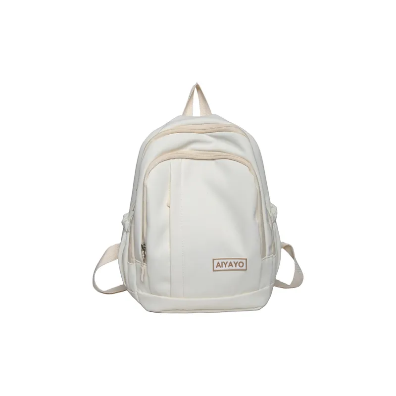 Cwatcun Nylon Backpack Women's Ecru/Black/Light Yellow/Light Blue/Light Green/Pink-0