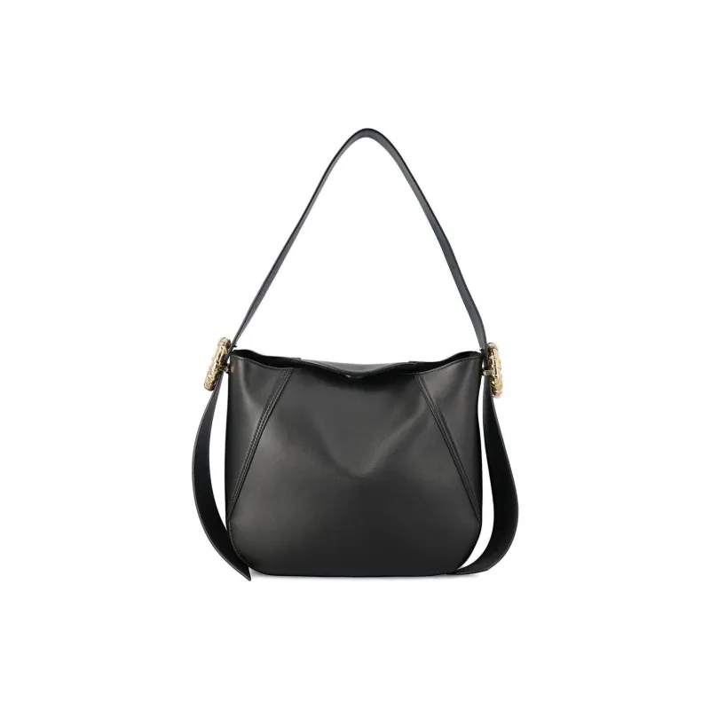 Lanvin Logo Embossed Melodie Hobo Bag-2