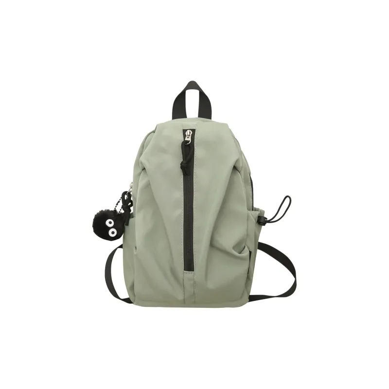 KAKAXI Nylon Backpack Regular Unisex Black/White/Pink/Red/Green-14