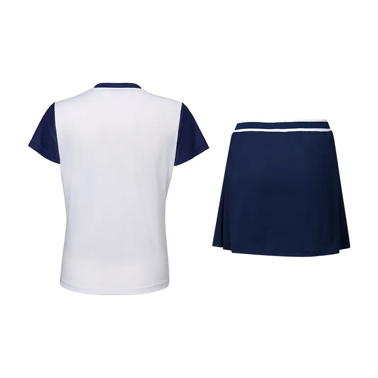 Kawasaki Skirt Set Women's White Blue-1
