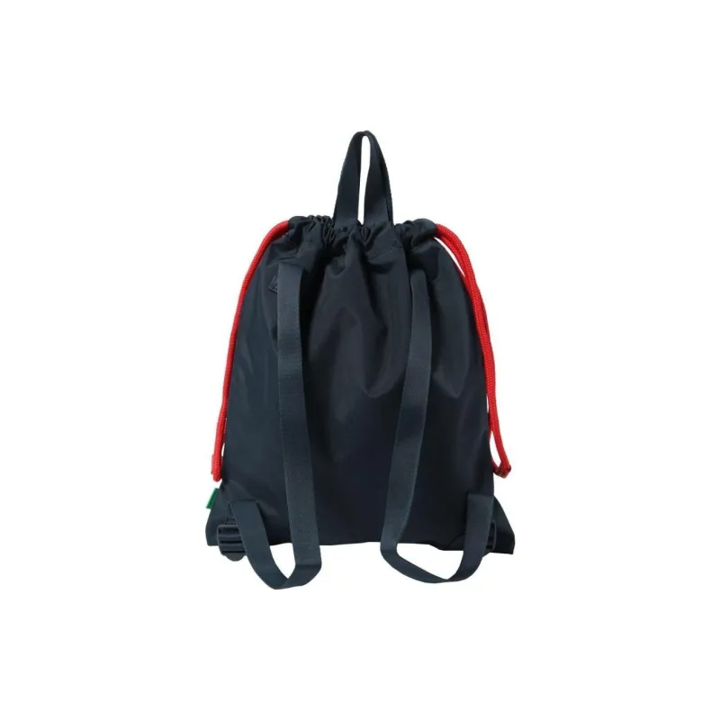 Tommy Hilfiger Canvas Backpack Unisex Marine Blue & Red-1