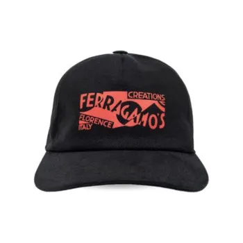 Ferragamo Logo Printed Baseball Cap