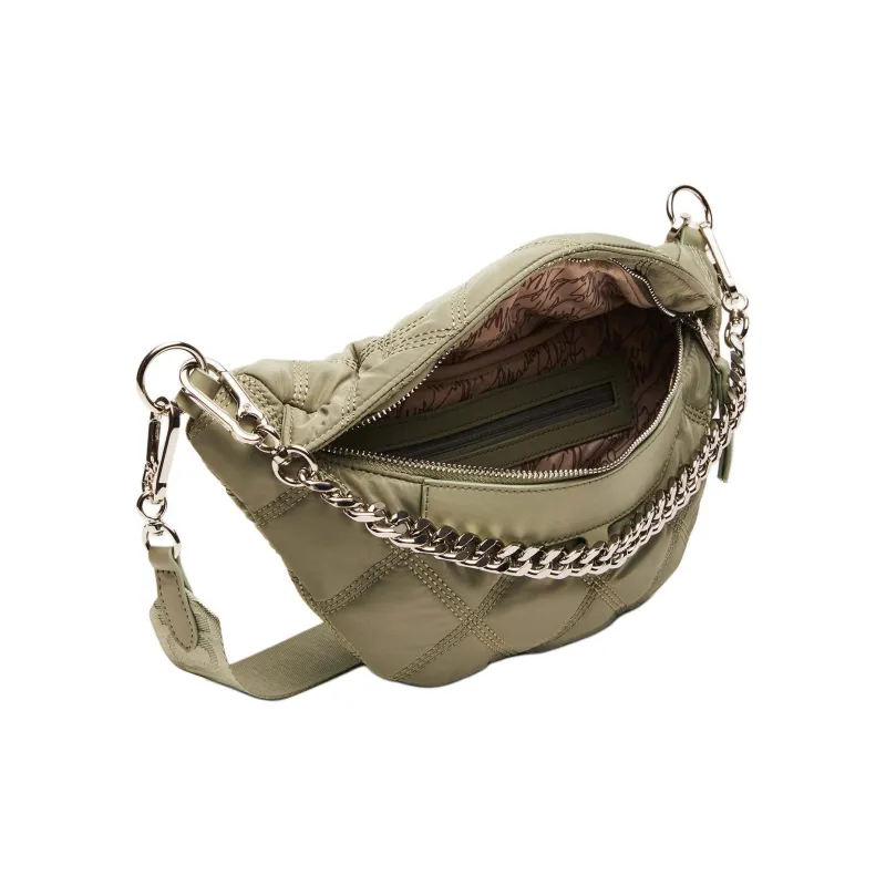 STEVE MADDEN Synthetic Material Crossbody Bag Shoulder Bag Women's Gray Sage Green-3