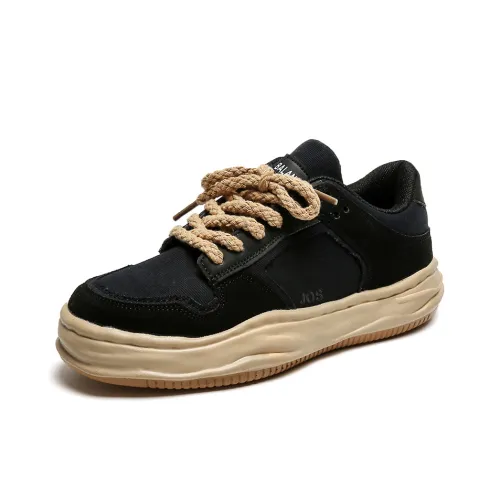 JIOUSHEN Skateboard Shoes Men Low-Top