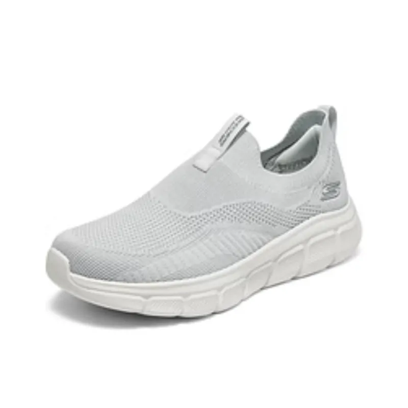 Skechers Bob's Durable Breathable Low Top Casual Running Shoes Men's Gray-2