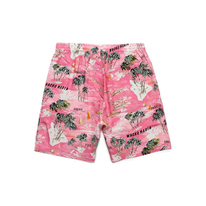 WACKO MARIA x Mine Denim SS24 Casual Shorts Unisex Pink-1