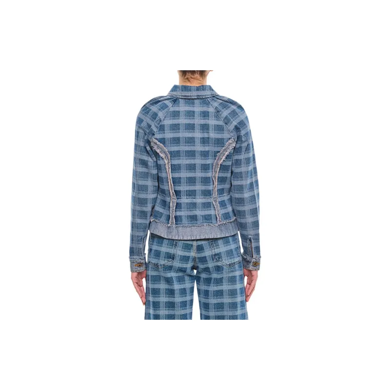 Molly Goddard Jackets & Coats Women's Blue-1
