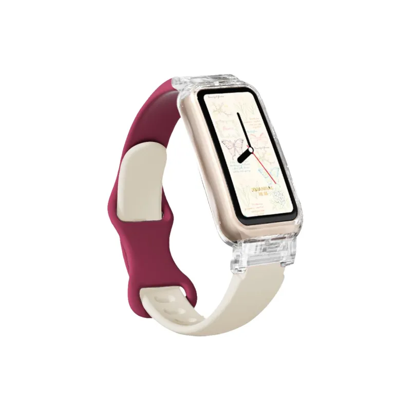 Yu Qing Huawei Compatibility Watch Band Silicone Material-17