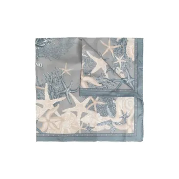 VERSACE Seahorse Printed Foulard