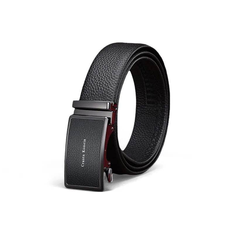 Cranta Komeia Cow Leather Belts Men's 3.5cm-0