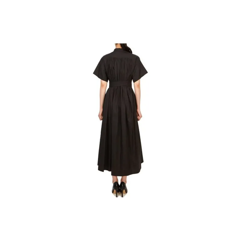 Vanessa Bruno Short Sleeved Dresses Women's Black-1