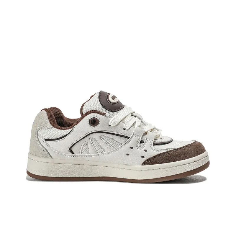 FERW Supertide Chocolate Coverage Anti Slip And Wear Resistant Breathable Low Top Skateboard Shoes Unisex-1