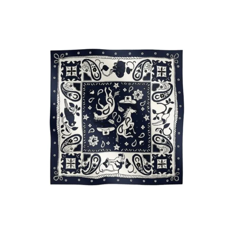 HERMES Silk Scarves Women's Multicolor-0