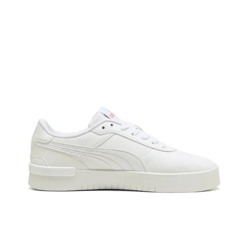 PUMA JOLA Anti Slip Wear Resistant Low Top Skateboard Shoes Women's White-1