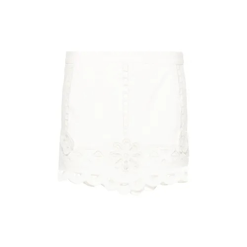 ISABEL MARANT Casual Short Skirts Women's White