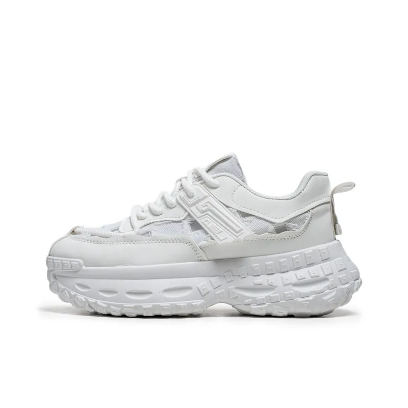 Yalu Breathable Lightweight Height Increasing Low Top Chunky Sneakers Men's-13
