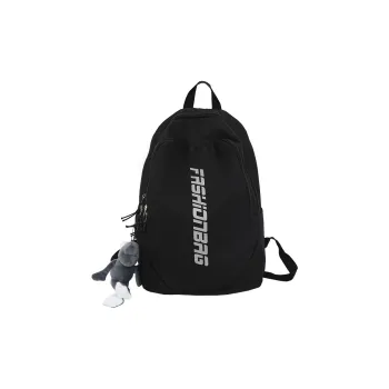 BALANG Nylon Backpack Unisex Gray Black