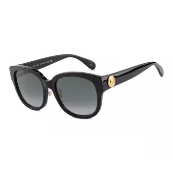 GUCCI Plate Frame Round Sunglasses Unisex