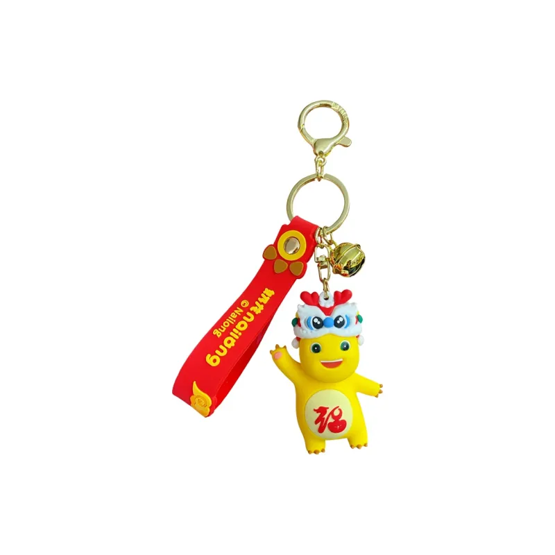 Baimao PVC+ Hardware Keychains Unisex-6