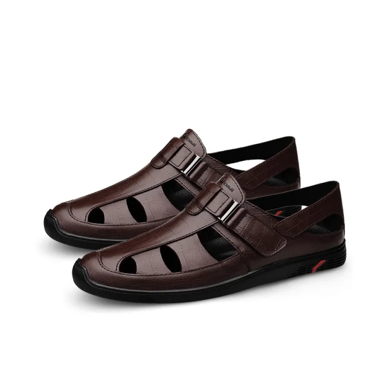 Wen Nai River Trekking Shoes Men Black/Brown-8