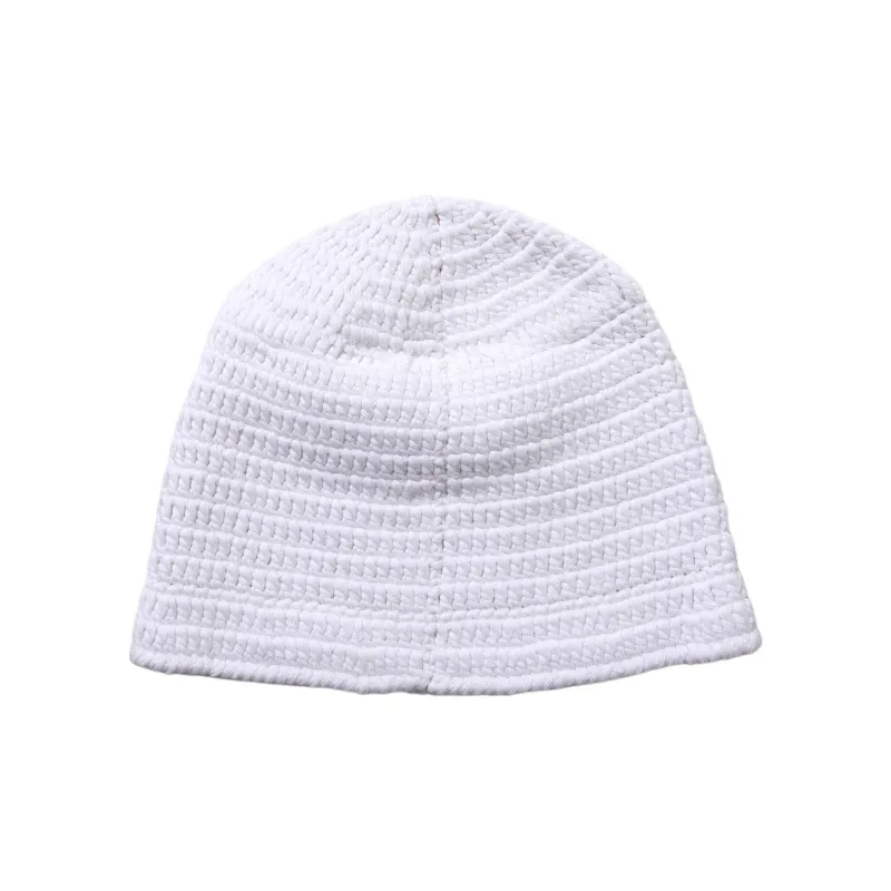 MOSCHINO Cotton, Polyester Beanies Women's White-1
