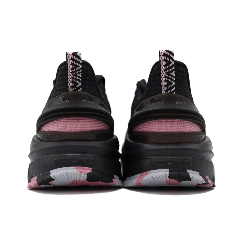 361° Anti-Slip Wear-Resistant River Trekking Shoes Women's Black Pink-3